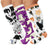 Multicolor(3 Pairs) / 2XL
