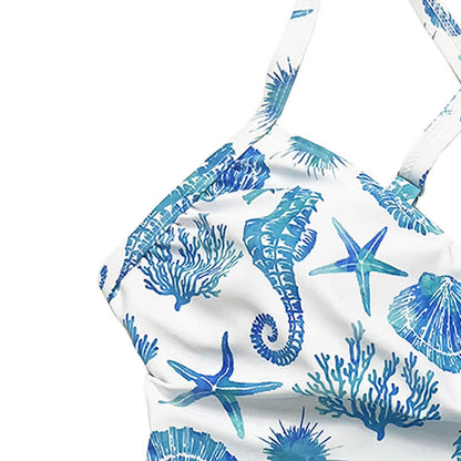 Plusock Ruched Skirted One-Piece Swimsuit - image 7