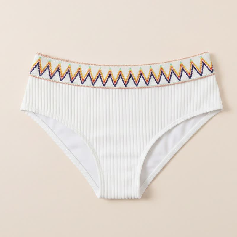 Plusock Curvy High Waist Ribbed Bikini Set - image 9