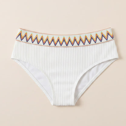 Plusock Curvy High Waist Ribbed Bikini Set - image 9