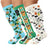 Multicolor(3 Pairs) / 2XL