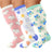 Multicolor(3 Pairs) / 2XL