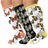 Multicolor(3 Pairs) / 2XL