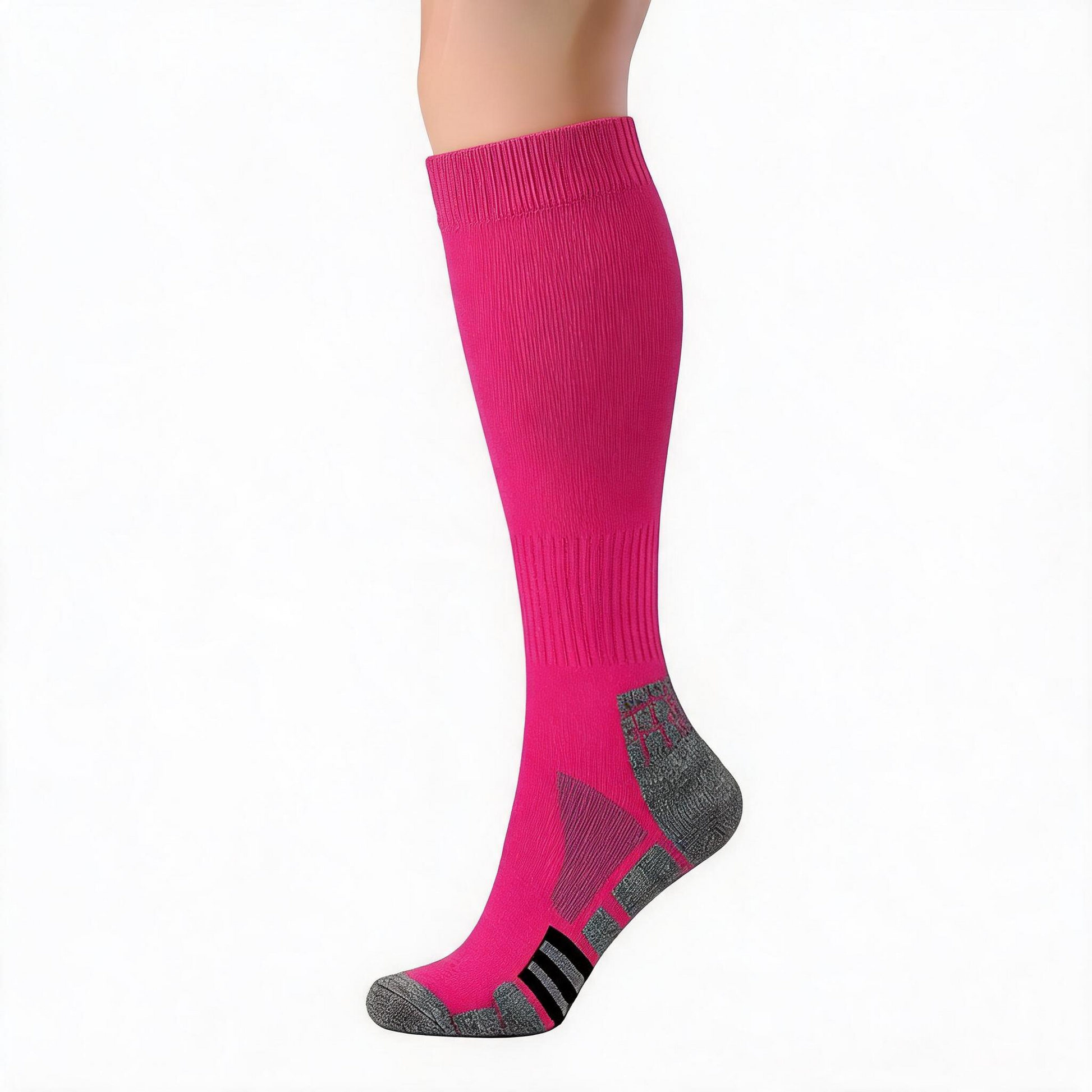 Plusock Classic Ribbed Compression Socks(5 Pairs) - image 3