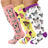 Multicolor(3 Pairs) / 2XL