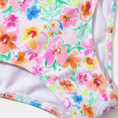Plusock Blush Floral Smocked Bikini Set - image 8