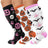 Multicolor(3 Pairs) / 2XL
