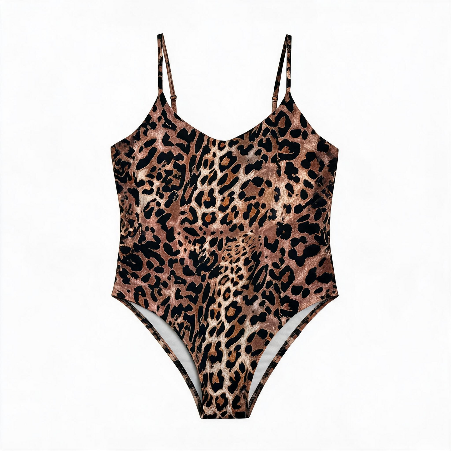 Plusock Wild Leopard High Cut One-Piece Swimsuit - image 2