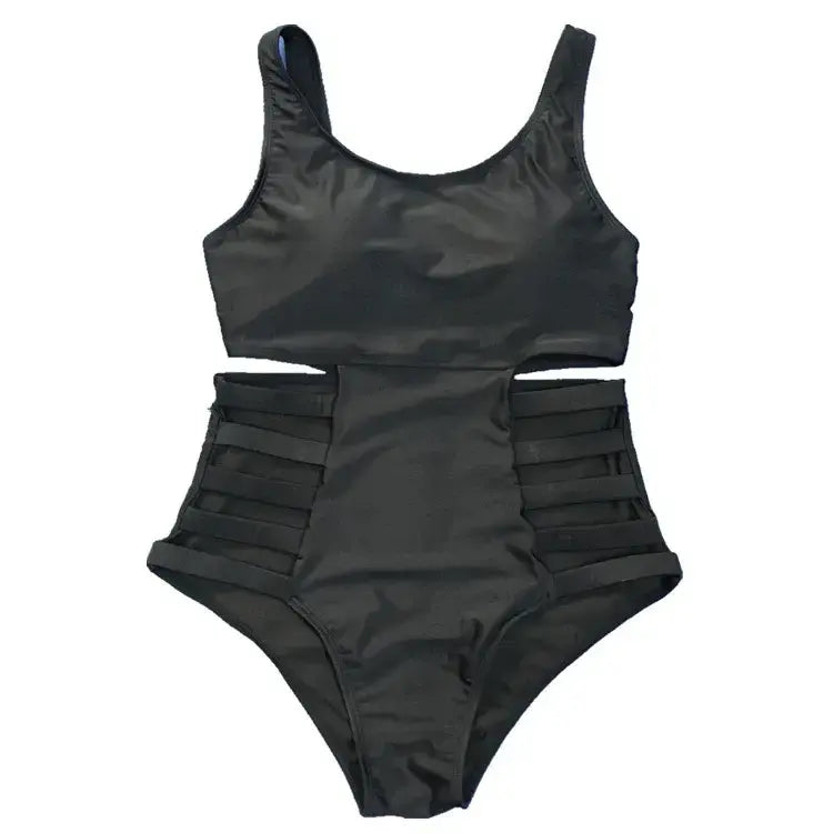 Plusock Cutout Splash Print One-Piece Swimsuit - image 10