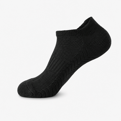 Plusock Sport Ankle Socks (4 Pairs) - Black - U36-43(US2.5-9.5) - image 6