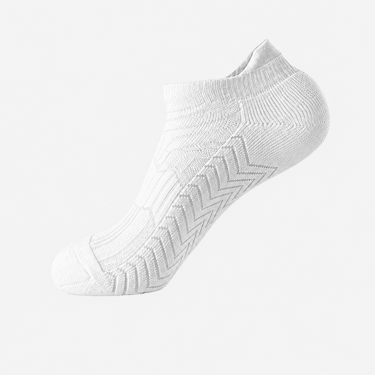 Plusock Sport Ankle Socks (4 Pairs) - White - U36-43(US2.5-9.5) - image 7