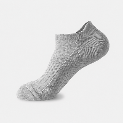 Plusock Sport Ankle Socks (4 Pairs) - Grey - U36-43(US2.5-9.5) - image 9