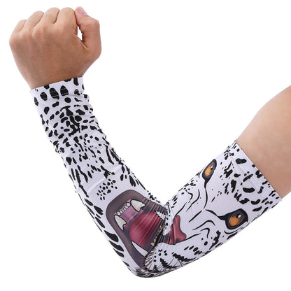 Plusock Galaxy Fade Cooling  Arm Sleeves(2 Pairs) - White - One Size - image 4