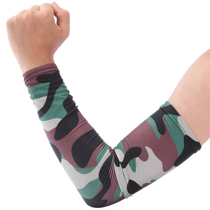 Plusock Galaxy Fade Cooling  Arm Sleeves(2 Pairs) - Green - One Size - image 5
