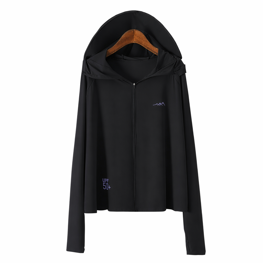 Plusock Hooded Zip Sun Protection Jacket - image 11