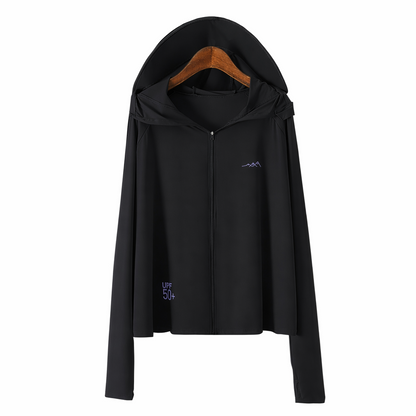 Plusock Hooded Zip Sun Protection Jacket - image 11
