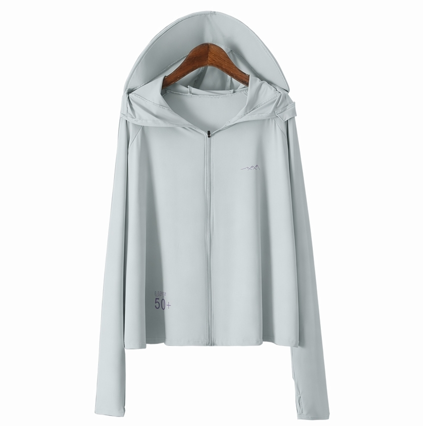 Plusock Hooded Zip Sun Protection Jacket - image 12