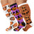 Multicolor(3 Pairs) / 2XL