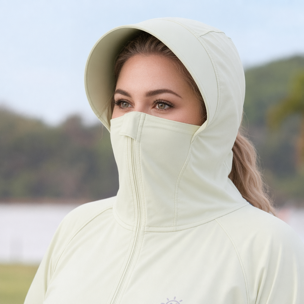 Plusock Hooded Zip Sun Protection Jacket - image 6