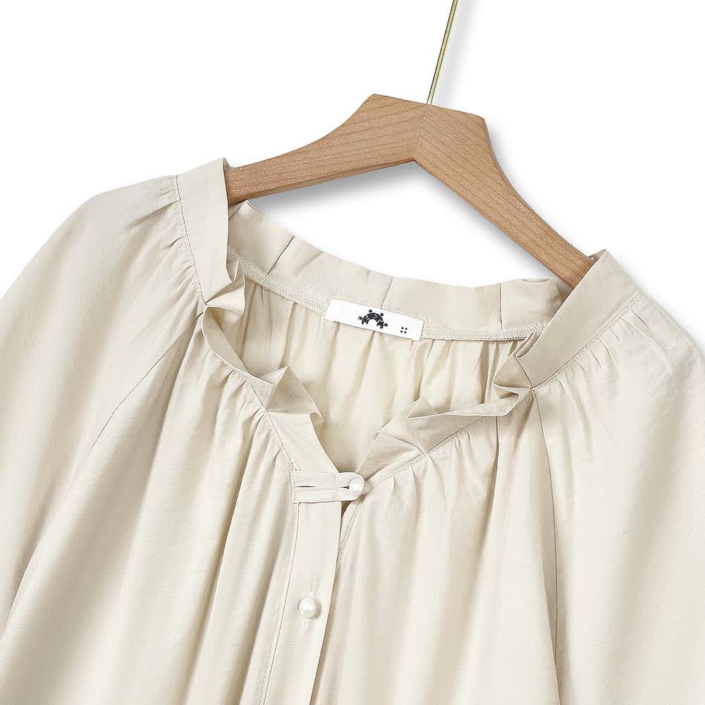 Plusock Boho Lace Panel Blouse & Pleated Midi Skirt Set - image 2