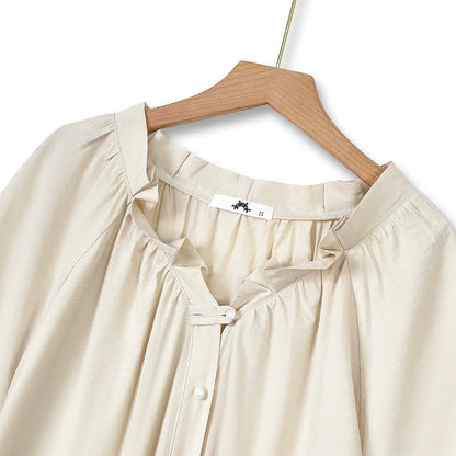 Plusock Boho Lace Panel Blouse & Pleated Midi Skirt Set - image 2