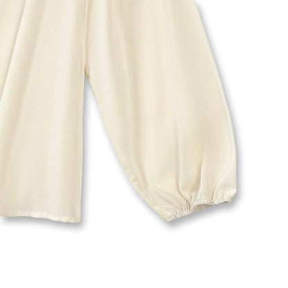 Plusock Green Embroidery Slip Dress & White Puff Sleeve Cardigan Two Piece Set - image 2