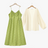 Plusock Green Embroidery Slip Dress & White Puff Sleeve Cardigan Two Piece Set - 2Pcs Set - 6XL - image 0
