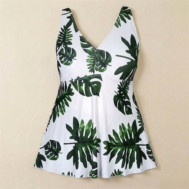 Plusock Floral Skirted Swim Dress - image 25