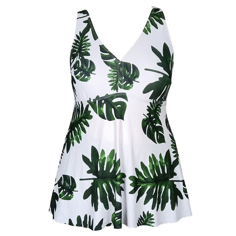 Plusock Floral Skirted Swim Dress - image 23
