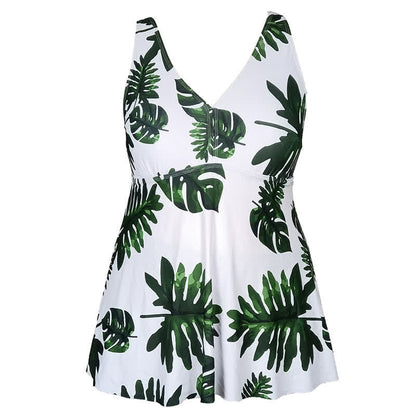 Plusock Floral Skirted Swim Dress - image 23