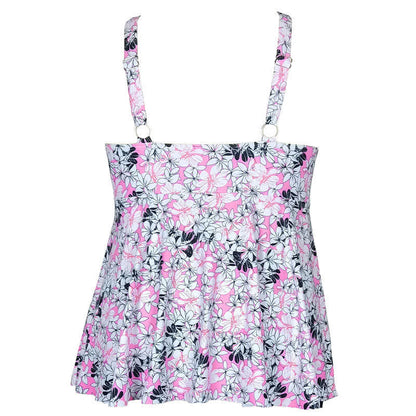 Plusock Floral Skirted Swim Dress - image 30
