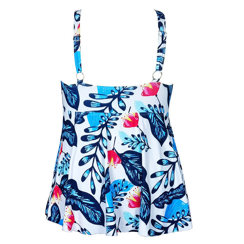 Plusock Floral Skirted Swim Dress - image 28