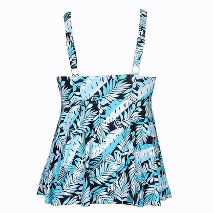 Plusock Floral Skirted Swim Dress - image 33