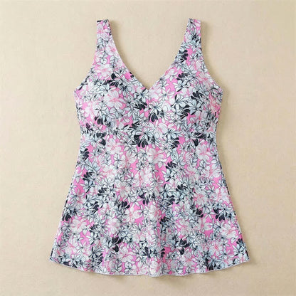 Plusock Floral Skirted Swim Dress - image 31