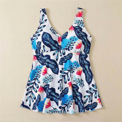 Plusock Floral Skirted Swim Dress - image 27
