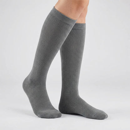 Plusock Plus Size Solid Color Anti-slip Compression Socks(6 Pairs) - image 6