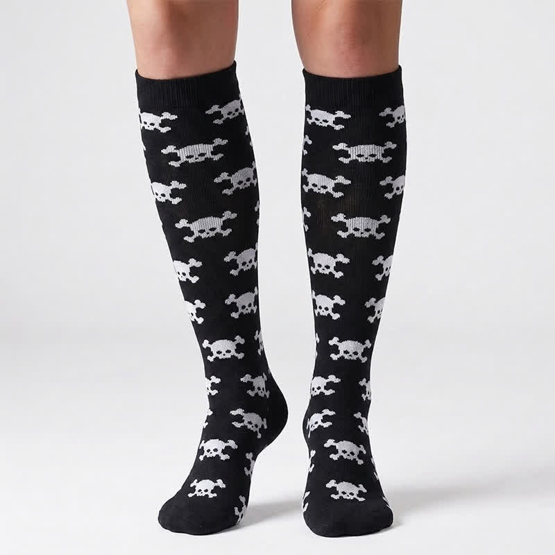 Plusock Skull Bones Compression Socks(6 Pairs) - image 4