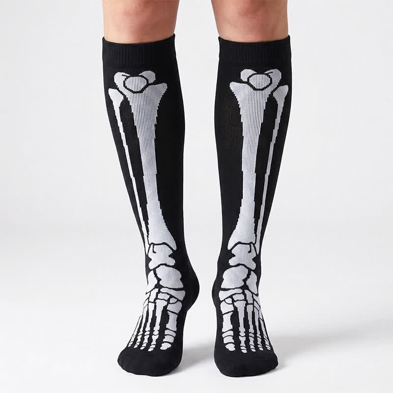 Plusock Skull Bones Compression Socks(6 Pairs) - image 2