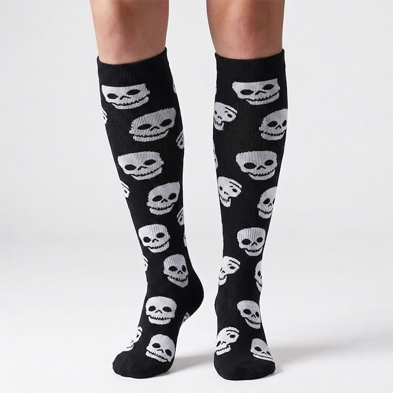 Plusock Skull Bones Compression Socks(6 Pairs) - image 3