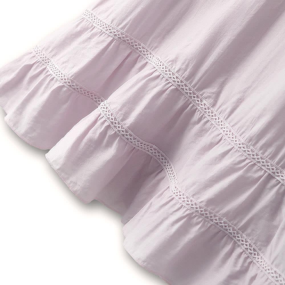 Plusock Plus Size Lavender Tassel Tie Boho Blouse - image 4