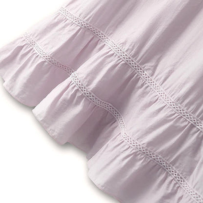 Plusock Plus Size Lavender Tassel Tie Boho Blouse - image 4