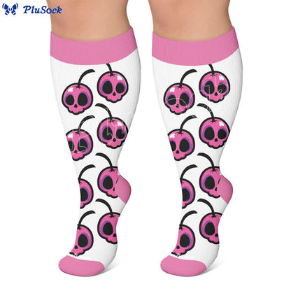 Plusock Plus Size Cartoon Alt Compression Socks - image 6