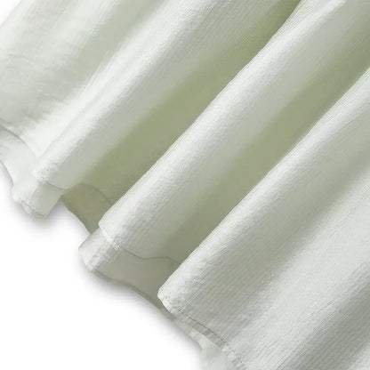 Plusock Plus Size Tiered Tencel Flutter Sleeve Blouse - image 4