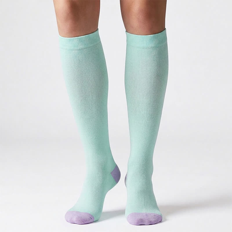 Plusock Cute Star Pattern Compression Socks(6 Pairs) - image 3