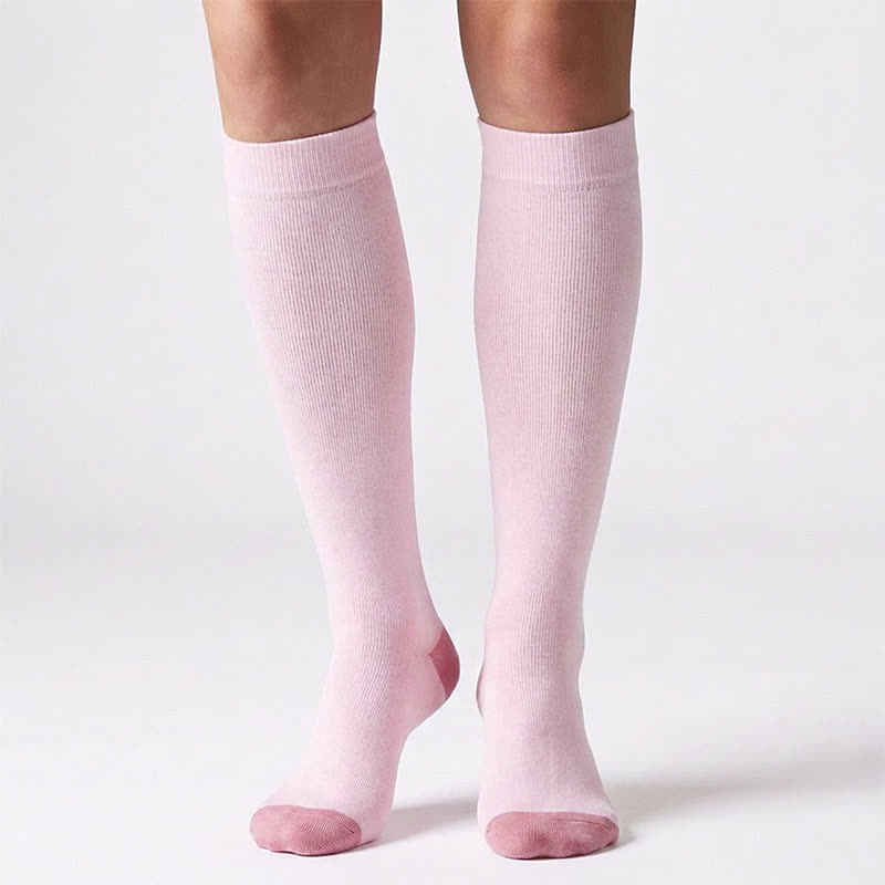 Plusock Cute Star Pattern Compression Socks(6 Pairs) - image 2