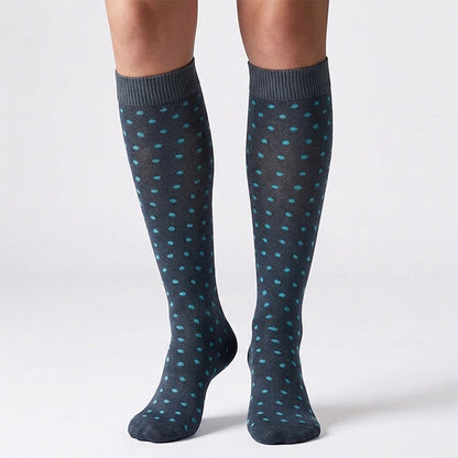 Plusock Blue Dots Compression Socks(6 Pairs) - image 2
