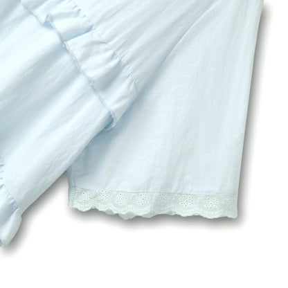 Plusock Plus Size Lace Trim Bamboo Blend Lounge Set - image 3