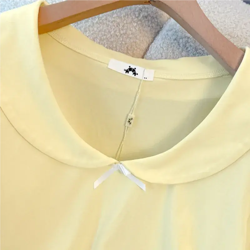 Plusock Plus Size Peter Pan Collar Floral Skirt Set - image 2