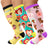 Multicolor(3 Pairs) / 2XL