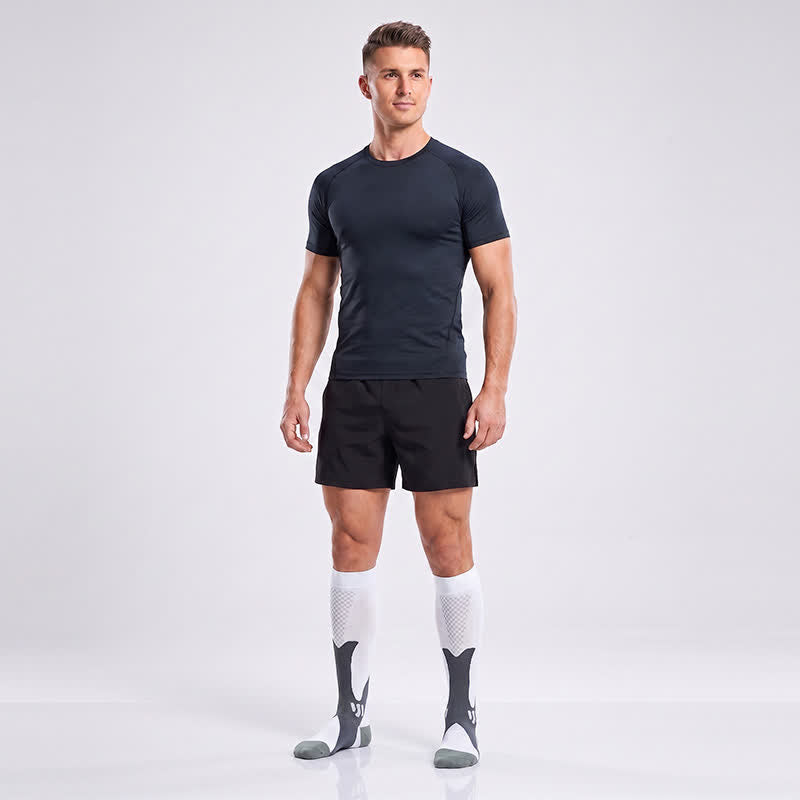 Plusock Colorful Stripe Compression Socks(3 Pairs) - image 6